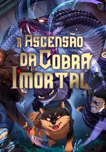 Capa de A Ascensão da Cobra Imortal