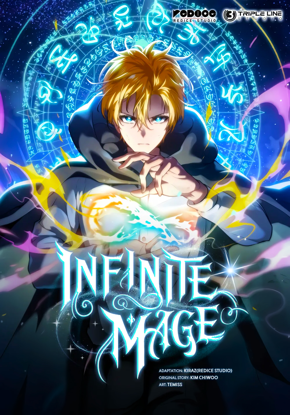 Capa de O Mago do Infinito