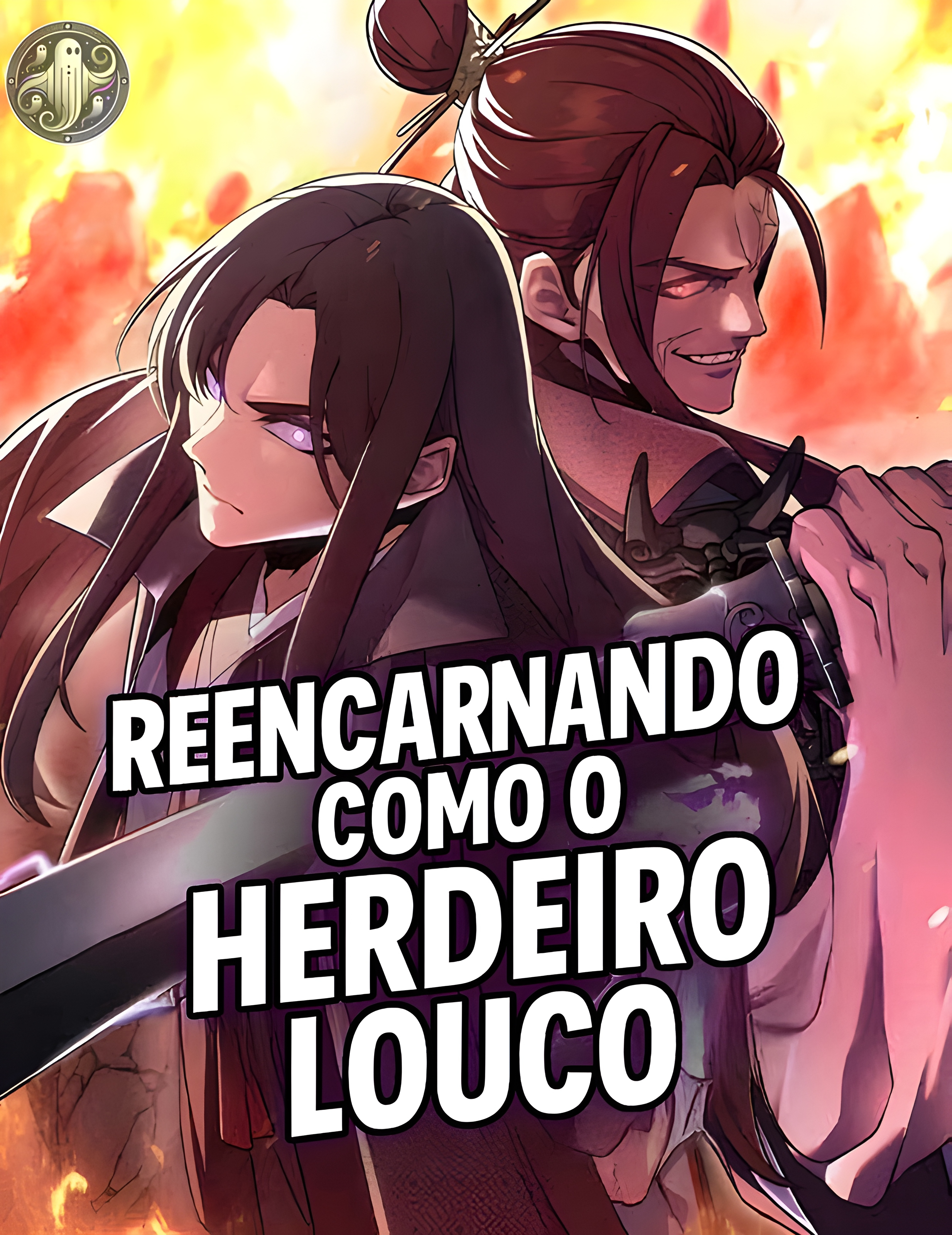 Capa de Reencarnando como o Herdeiro Louco